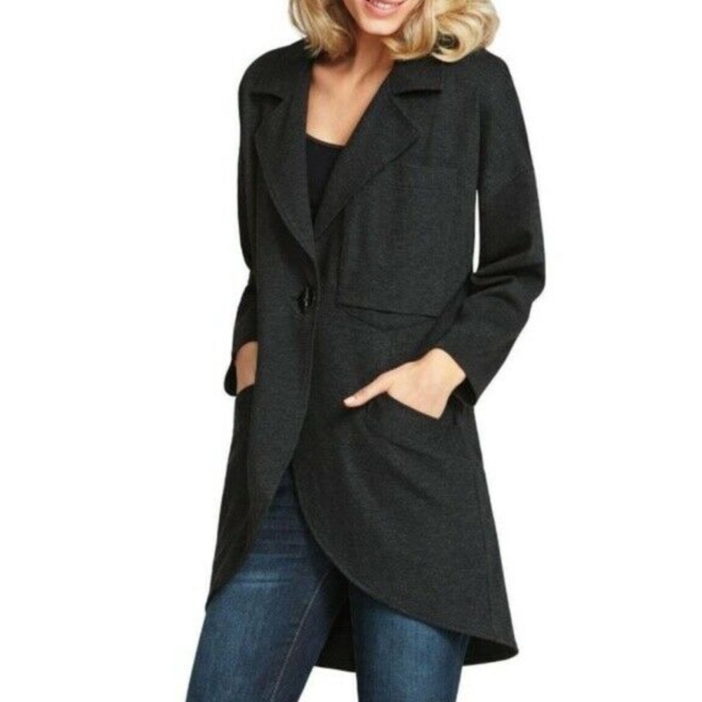 Cabi Ponte Knit Lisbon Long Blazer